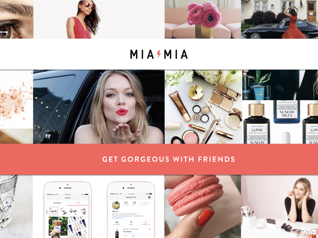 MiaMia Pitch Deck Tagline 